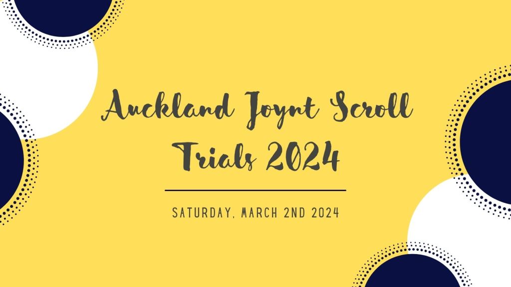 Joynt Scroll Trials