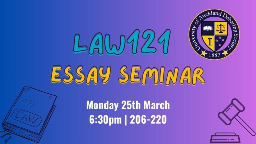 Law 121 Essay&nbsp;Seminar
