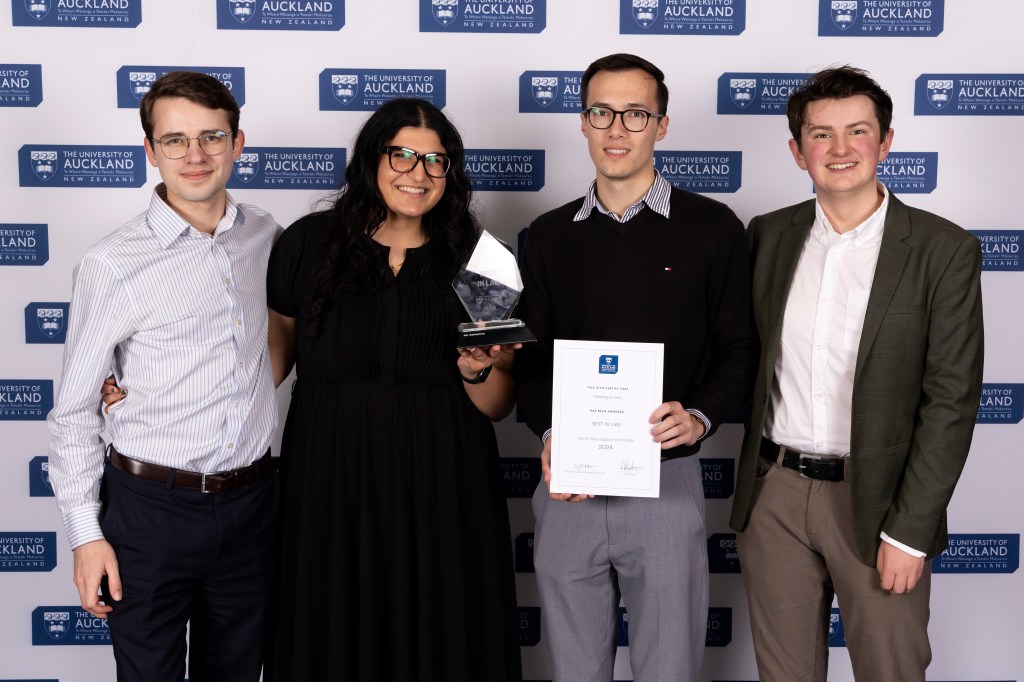 DebSoc Named Law Club of the&nbsp;Year!